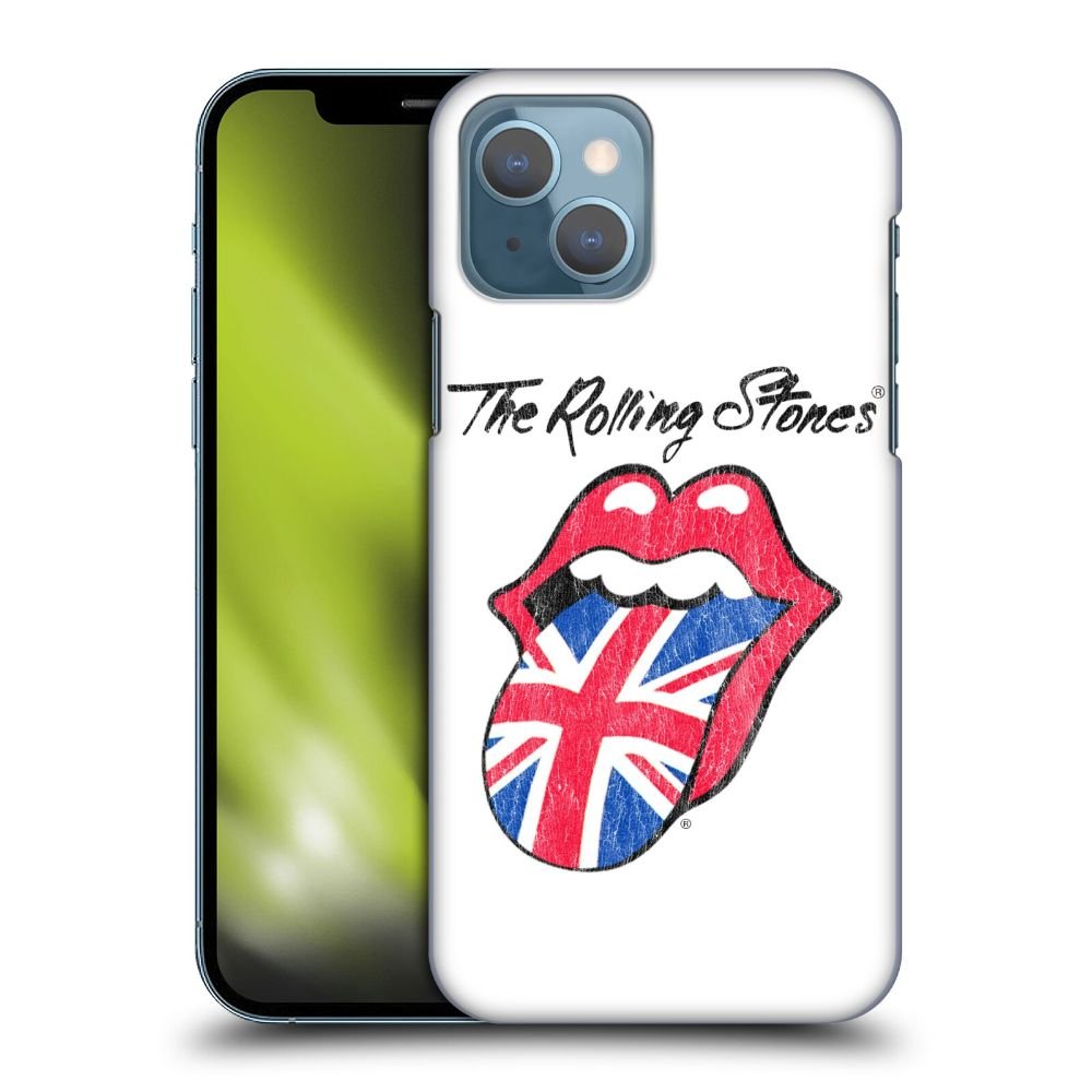 ROLLING STONES ローリングストーンズ - UK Tongue ハード case / Apple iPhoneケース - PGS