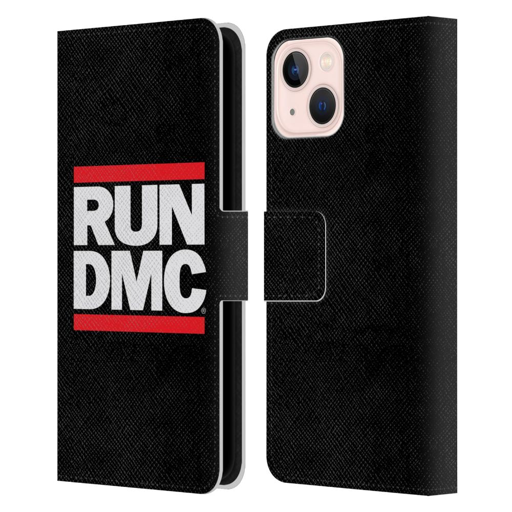 RUN DMC - Logo レザー手帳型