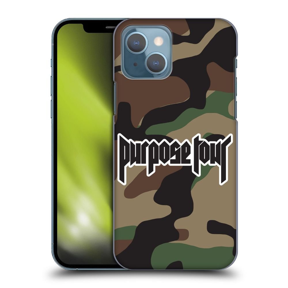 JUSTIN BIEBER ジャスティンビーバー - Camouflage ハードcase / Apple iPhoneケース - PGS