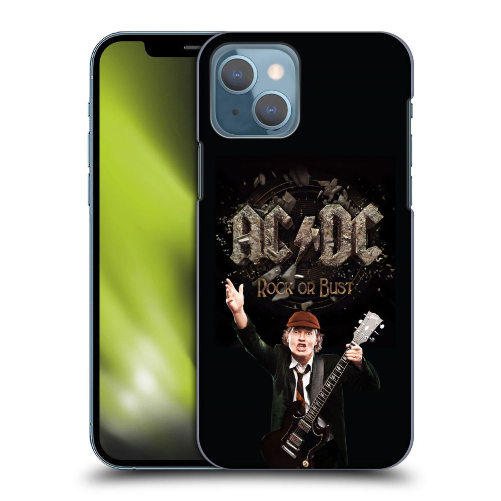 AC/DC エーシーディーシー (Back in Black 45周年 ) - Song Titles / Rock Or Bust ハード case / Apple iPhoneケース 【公式 / オフィシャル】