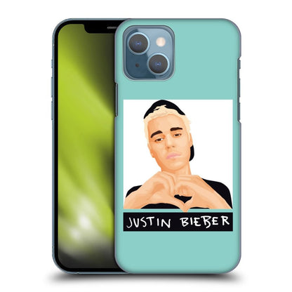 JUSTIN BIEBER ジャスティンビーバー - Love Hand Sign ハード case / Apple iPhoneケース - PGS