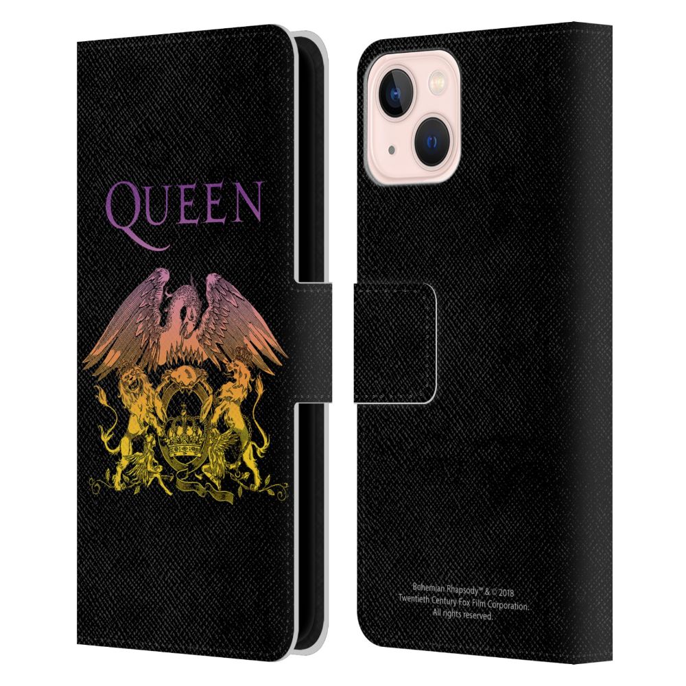 QUEEN - (初来日50周年 ) - Logo Crest レザー手帳型
