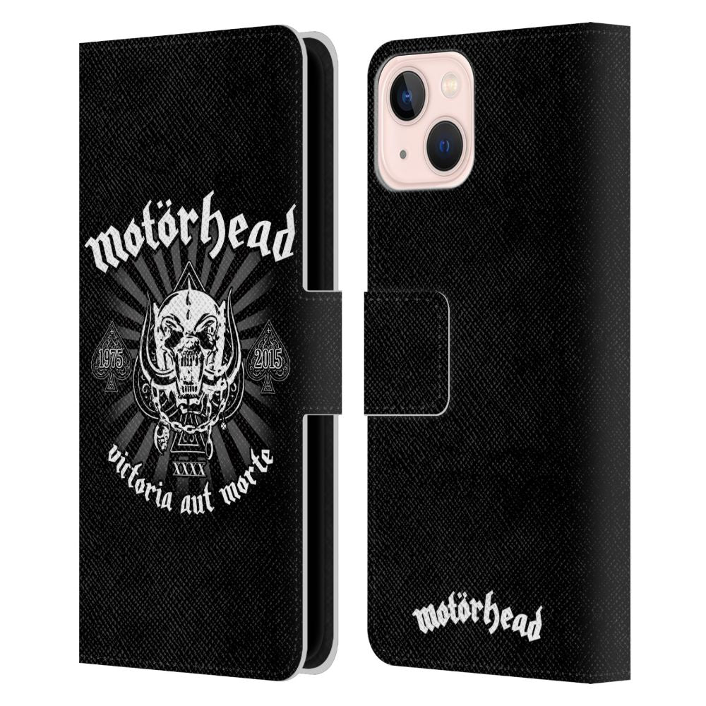 MOTORHEAD - (結成 50周年 ) - Victoria Aut Morte レザー手帳型