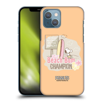 PEANUTS スヌーピー (コミック誕生 75周年 ) - Champion ハード case / Apple iPhoneケース 【公式 / オフィシャル】