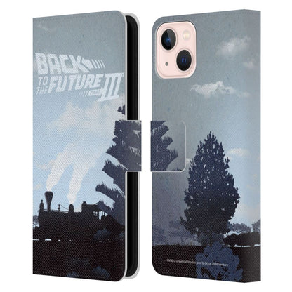 BACK TO THE FUTURE バックトゥザフューチャー (劇場公開 40周年 ) - Locomotive 131 レザー手帳型 / Apple iPhoneケース 【公式 / オフィシャル】