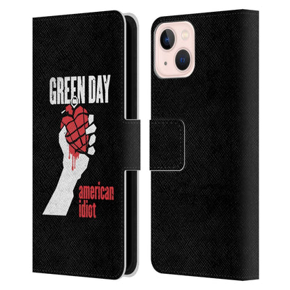 GREEN DAY - Graphics / American Idiot レザー手帳型