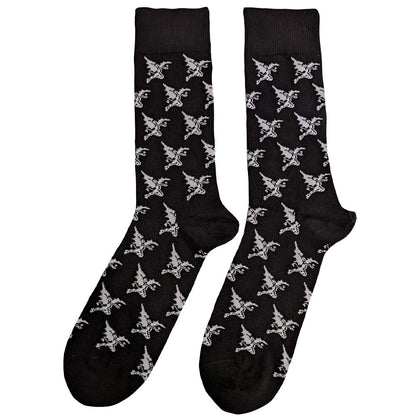 BLACK SABBATH ブラックサバス - Demon Pattern / ソックス / メンズ