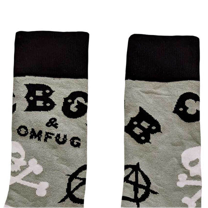 CBGB シービージービー - Logos / ソックス / メンズ 【公式 / オフィシャル】