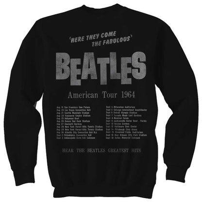 THE BEATLES ビートルズ (結成 65周年 ) - Hard Days Night / バックプリントあり / 長袖 / Tシャツ / メンズ 【公式 / オフィシャル】