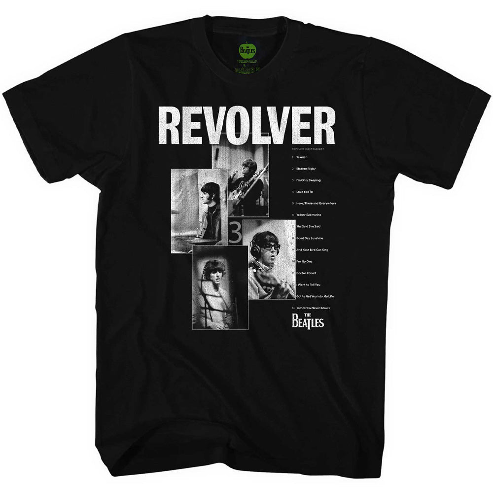THE BEATLES ビートルズ (結成 65周年 ) - Revolver Tracklist / Tシャツ / メンズ 【公式 / オフィシャル】