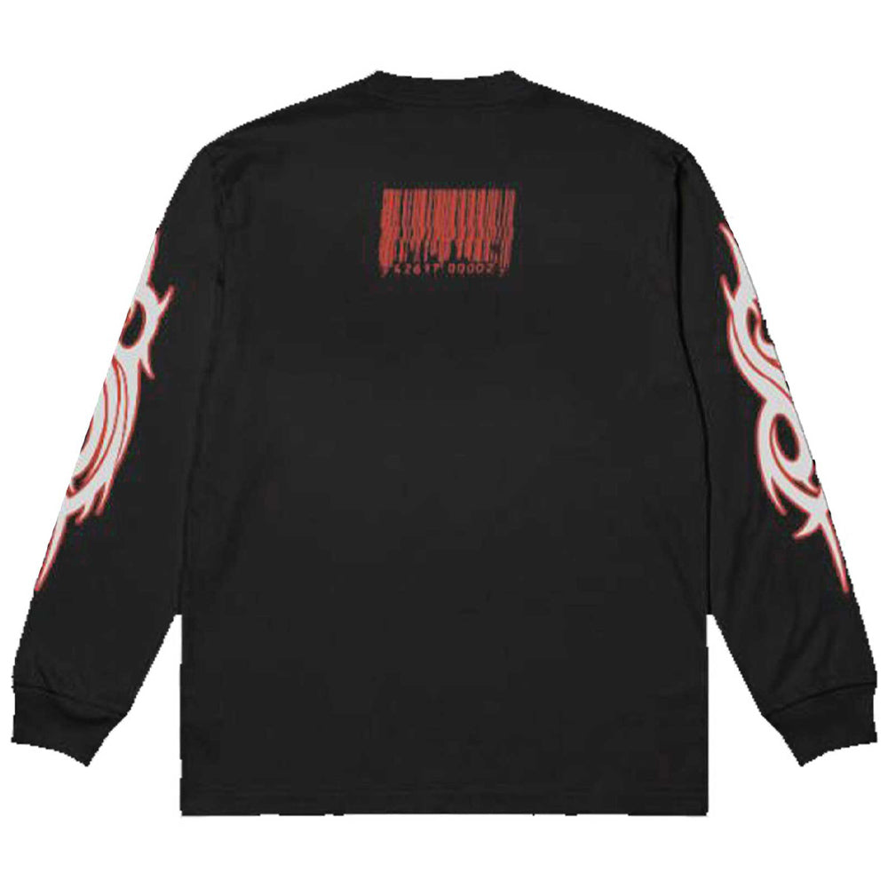 SLIPKNOT スリップノット (結成 30周年 ) - Spit it Out / バックプリントあり / アームプリントあり / 長袖 / Tシャツ / メンズ