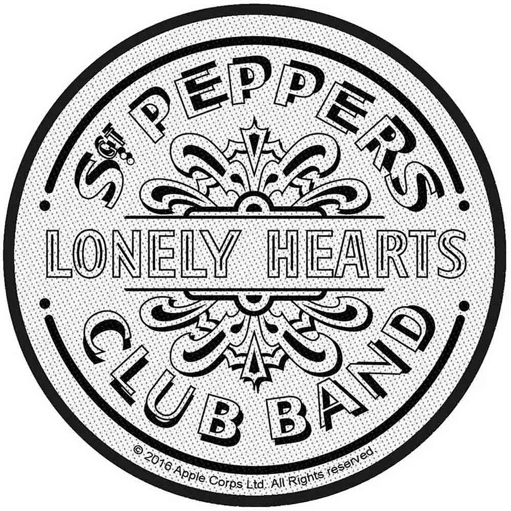 THE BEATLES ビートルズ (結成 65周年 ) -  Sgt Pepper Drum / ワッペン 【公式 / オフィシャル】