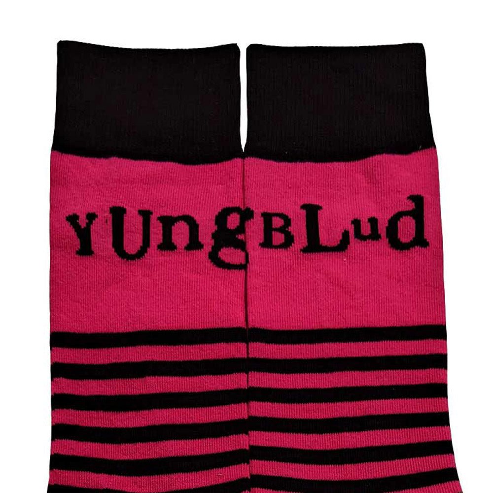 YUNGBLUD ヤングブラッド - Logo & Stripes / ソックス / メンズ - PGS