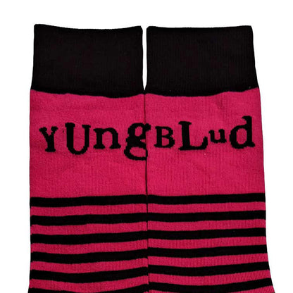 YUNGBLUD ヤングブラッド - Logo & Stripes / ソックス / メンズ 【公式 / オフィシャル】