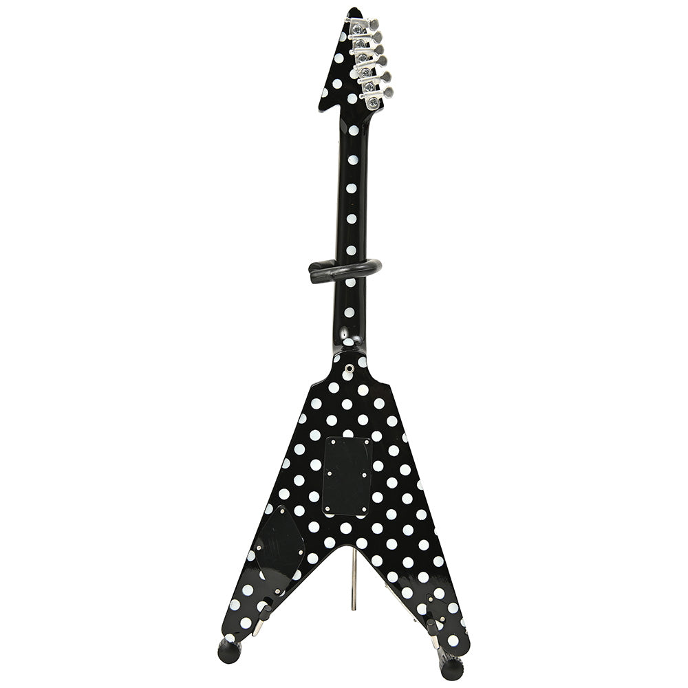 
                  
                    OZZY OSBOURNE - Randy's "Harpoon" Polka Dot Signature Miniature Guitar Replica Collectible / Miniature Instruments
                  
                