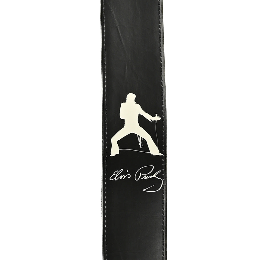 ELVIS PRESLEY エルヴィスプレスリー (RCAデビュー70周年 ) - ELVIS PRESLEY / レザー / ギターストラップ