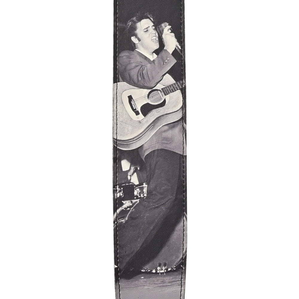 ELVIS PRESLEY エルヴィスプレスリー (RCAデビュー70周年 ) - ELVIS PRESLEY / レザー / ギターストラップ