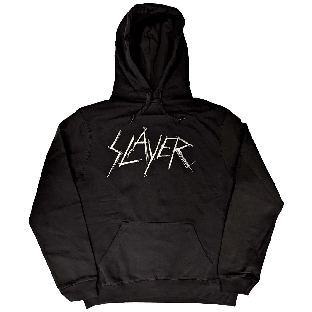 SLAYER スレイヤー (Kerry King 10月 来日 ) - Scratchy Logo / パーカー・スウェット / メンズ 【公式 / オフィシャル】
