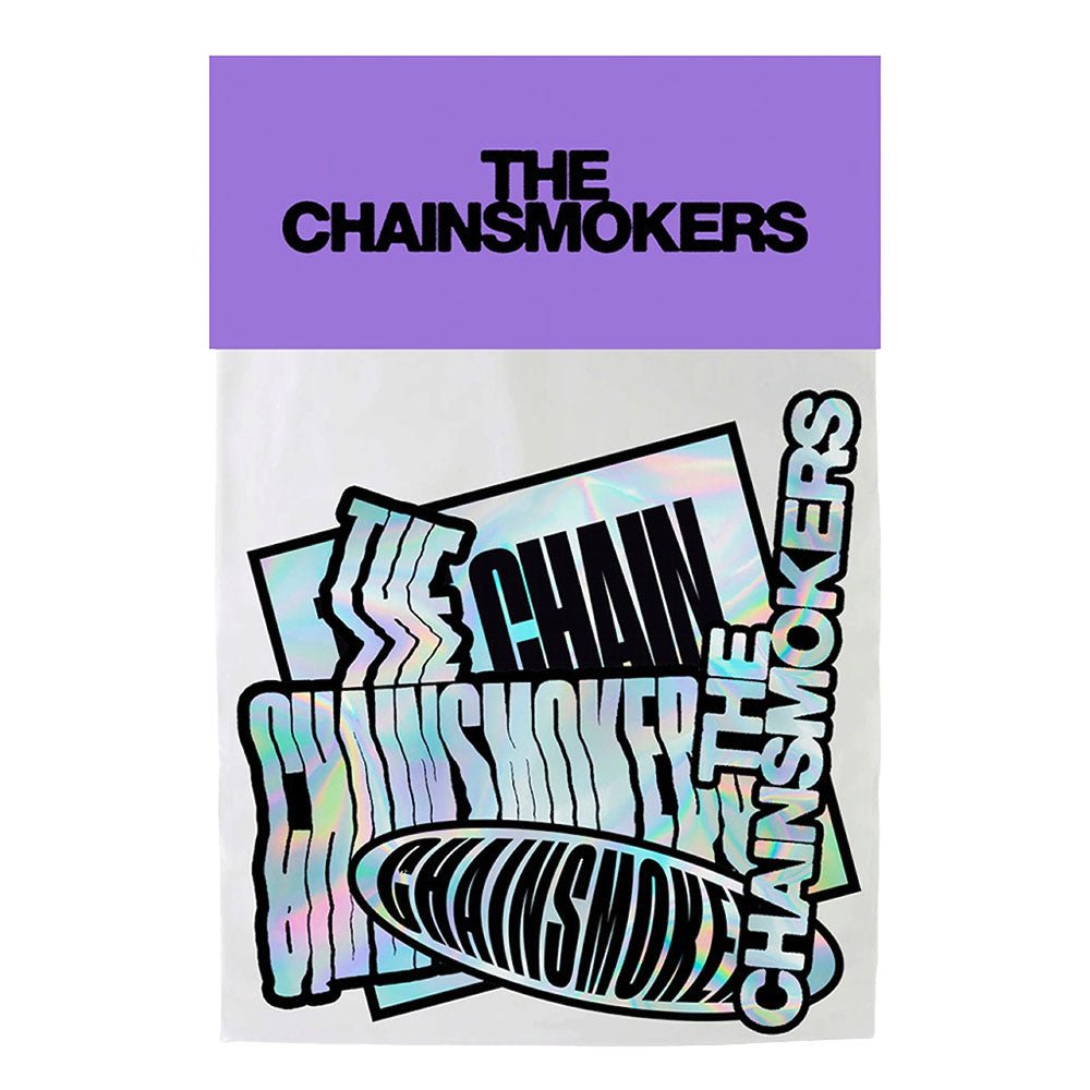CHAINSMOKERS チェインスモーカーズ - Holographic Sticker Pack / 限定 / ステッカー - PGS