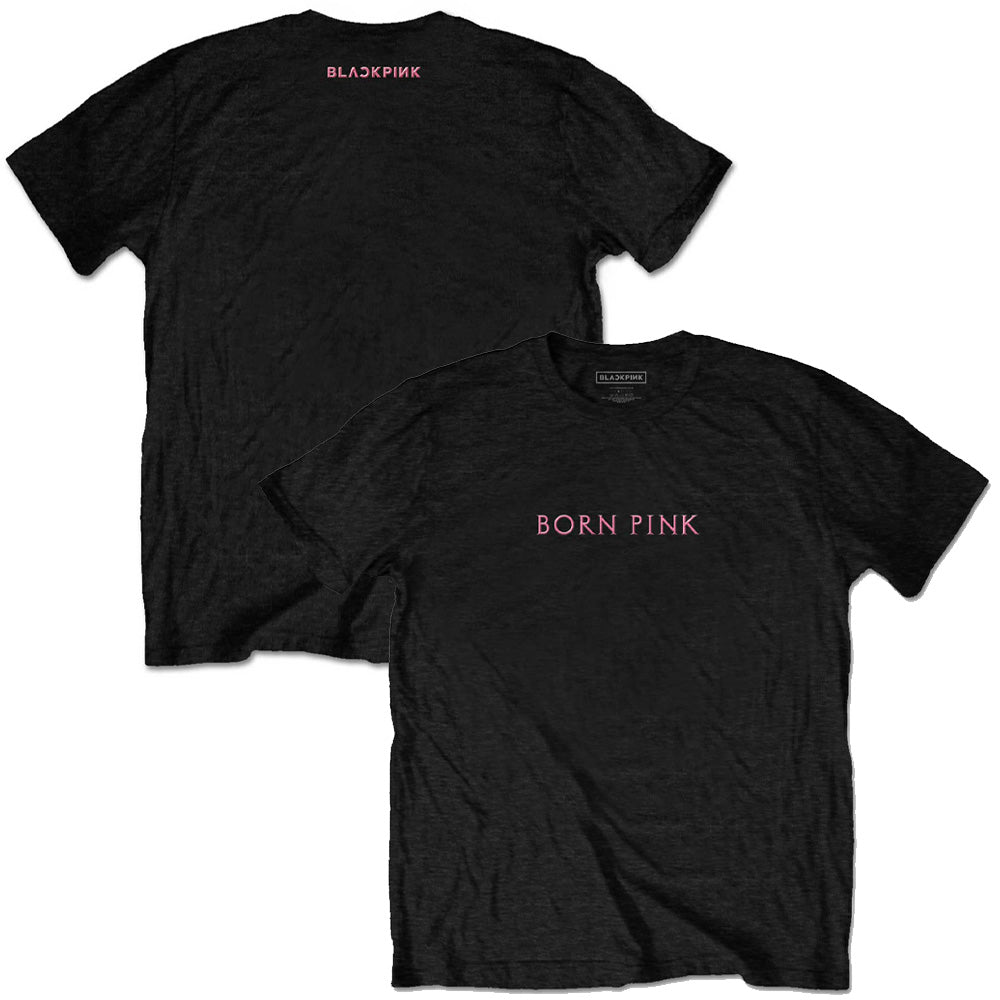 BLACKPINK ブラックピンク (2026年 1月 来日 ) - Born Pink / バックプリントあり / Tシャツ / メンズ 【公式 / オフィシャル】