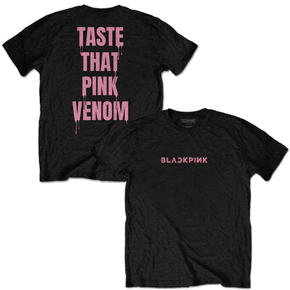 BLACKPINK ブラックピンク (2026年 1月 来日 ) - Taste That / バックプリントあり / Tシャツ / メンズ 【公式 / オフィシャル】