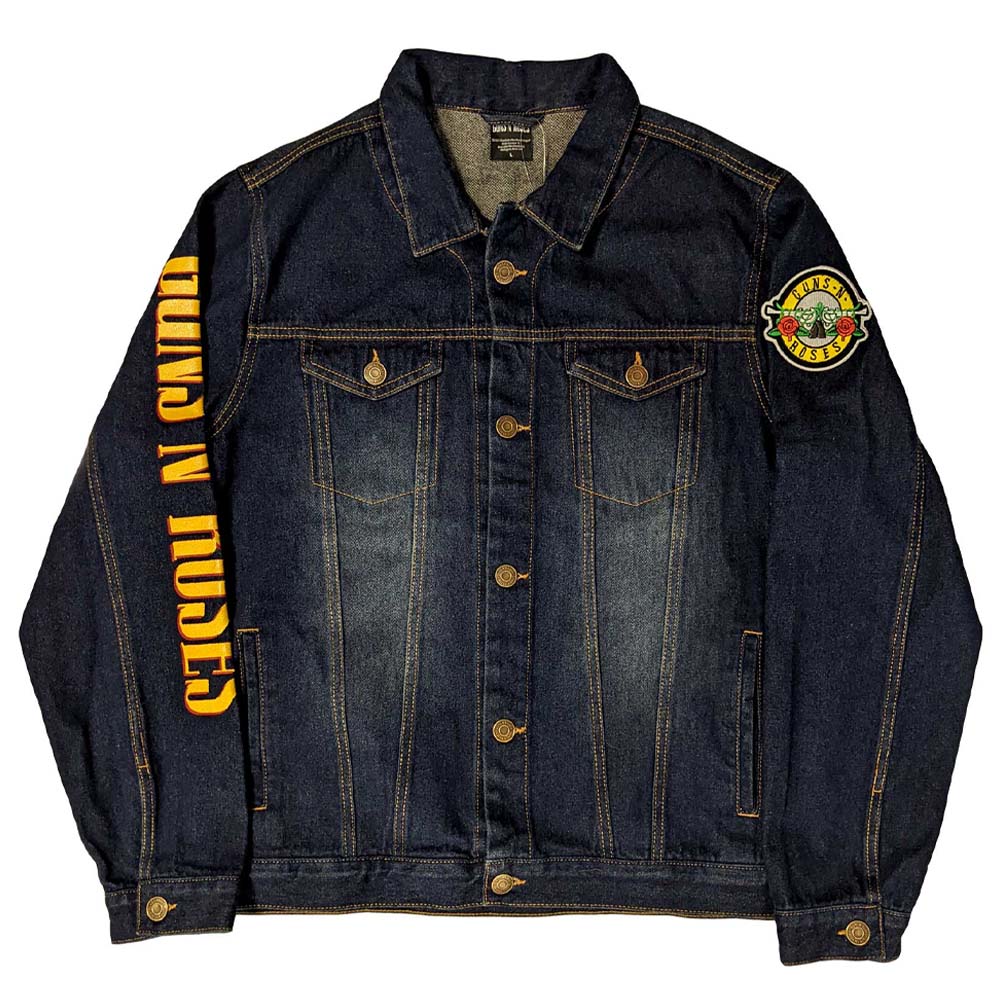 GUNS N ROSES (40th Anniversary) - Appetite For Destruction / Back Print / Arm Print / Outerwear / Men's