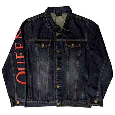 QUEEN クイーン (初来日50周年 ) - White Crest / バックプリントあり / アームプリントあり / アウター / メンズ - PGS