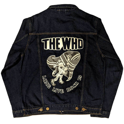 THE WHO (60th anniversary of debut) - Long Live Rock / Back print / Outerwear / Men's