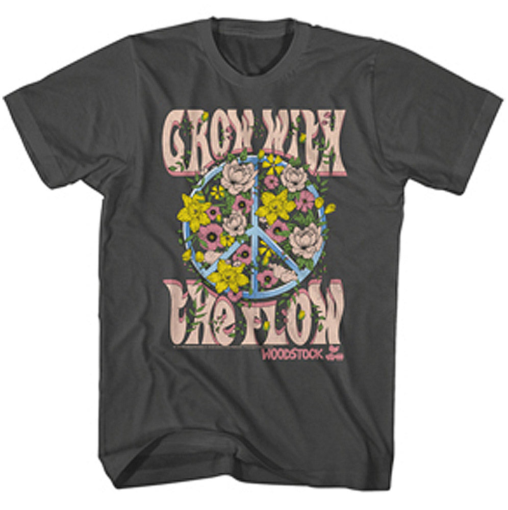WOODSTOCK ウッドストック - Grow With The Flow / Tシャツ / メンズ 【公式 / オフィシャル】