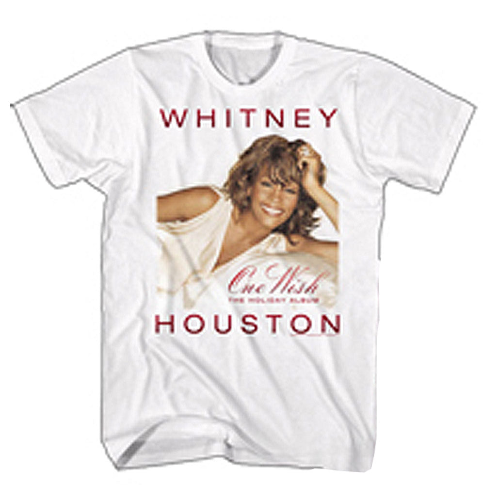 WHITNEY HOUSTON ホイットニーヒューストン - One Wish Holiday / バックプリントあり / Tシャツ / メンズ