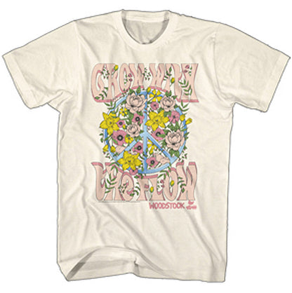 WOODSTOCK ウッドストック (映画公開 55周年 ) - Grow With The Flow / Tシャツ / メンズ 【公式 / オフィシャル】