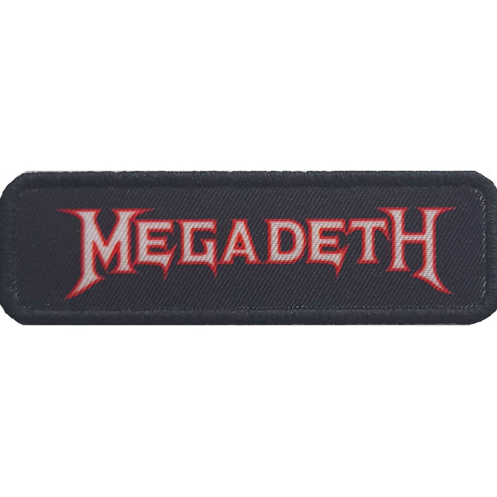 MEGADETH メガデス - Hazard Logo / ワッペン 【公式 / オフィシャル