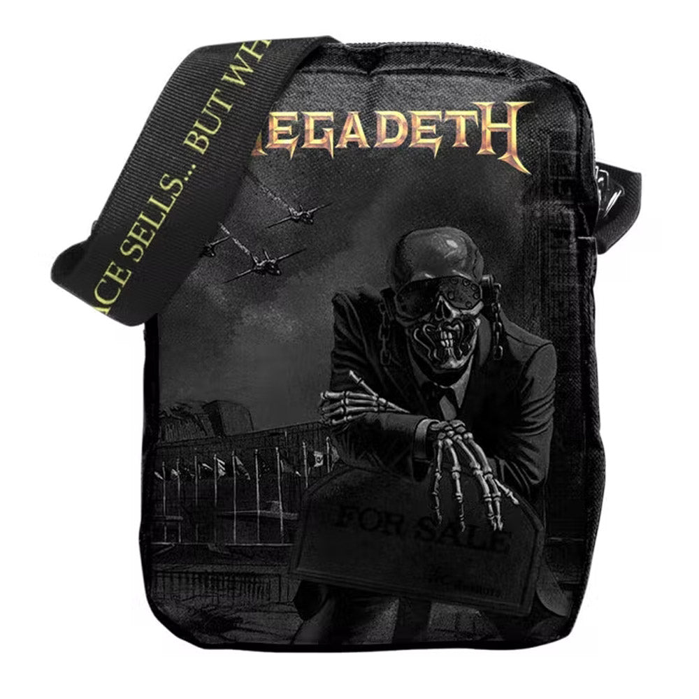 MEGADETH メガデス (デビュー 40周年 ) - PEACE SELLS / サコッシュ / ショルダーバッグ 【公式 / オフィシャル】