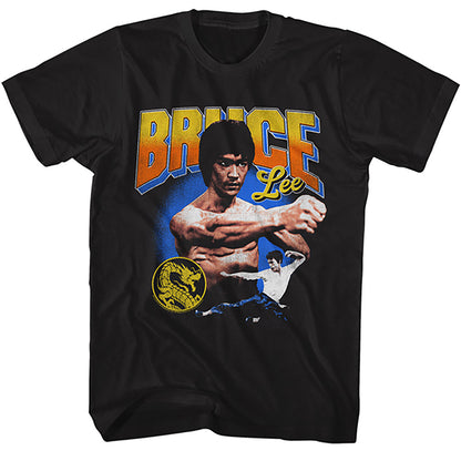 BRUCE LEE ブルースリー - GRADIENT TEXT / Tシャツ / メンズ 【公式 / オフィシャル】