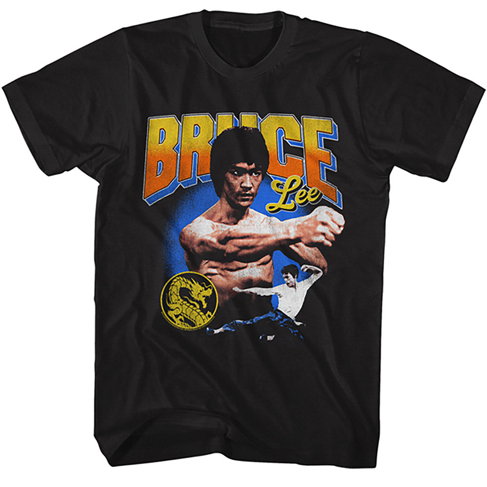 BRUCE LEE ブルースリー - GRADIENT TEXT / Tシャツ / メンズ 【公式 / オフィシャル】