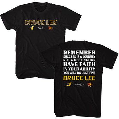 BRUCE LEE ブルースリー (生誕 85年 ) - REMEMBER / バックプリントあり / Tシャツ / メンズ 【公式 / オフィシャル】
