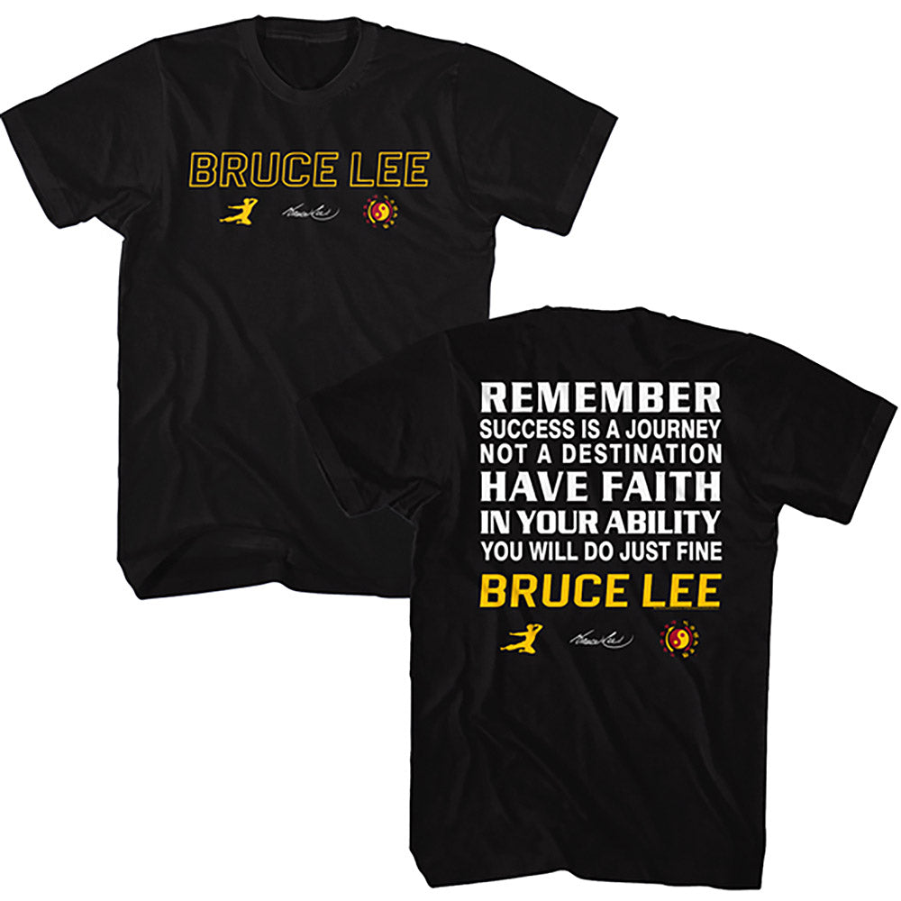 BRUCE LEE ブルースリー - REMEMBER / バックプリントあり / Tシャツ / メンズ 【公式 / オフィシャル】