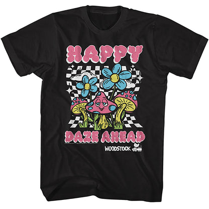 WOODSTOCK ウッドストック (映画公開 55周年 ) - HAPPY DAZE AHEAD / Tシャツ / メンズ 【公式 / オフィシャル】