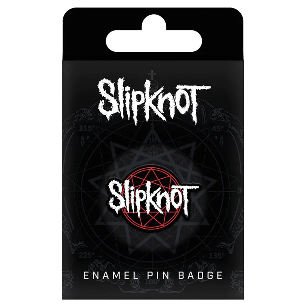 SLIPKNOT スリップノット (結成 30周年 ) - Logo / エナメルピン / バッジ 【公式 / オフィシャル】