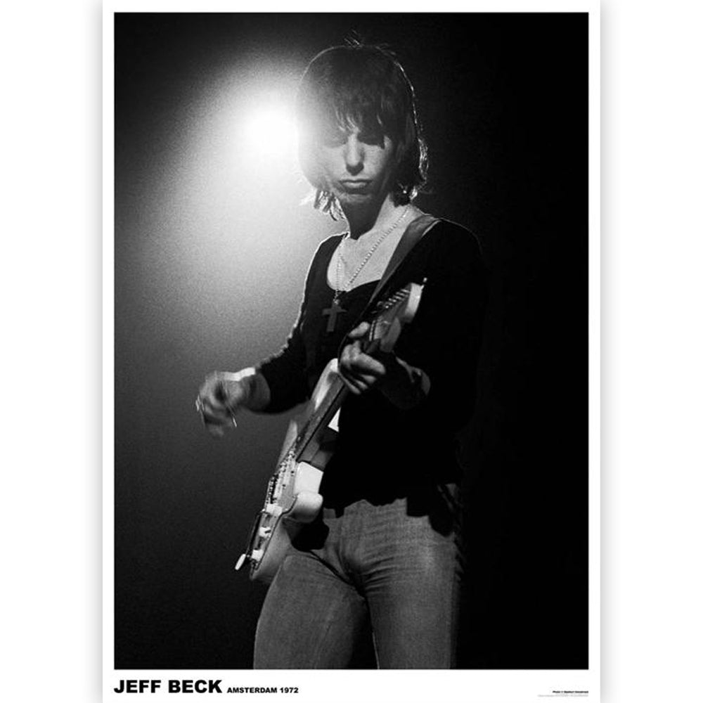 JEFF BECK ジェフベック - Amsterdam 1972 / ポスター 【公式 / オフィシャル】
