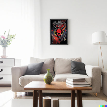 STRANGER THINGS ストレンジャー・シングス (シーズン5 配信 記念 ) - HELLFIRE CLUB / 世界限定2000枚 / ポスター