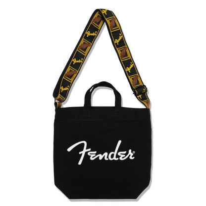 FENDER フェンダー (設立 80周年 ) - 2WAYショルダー / ブラック / ショルダーバッグ 【公式 / オフィシャル】