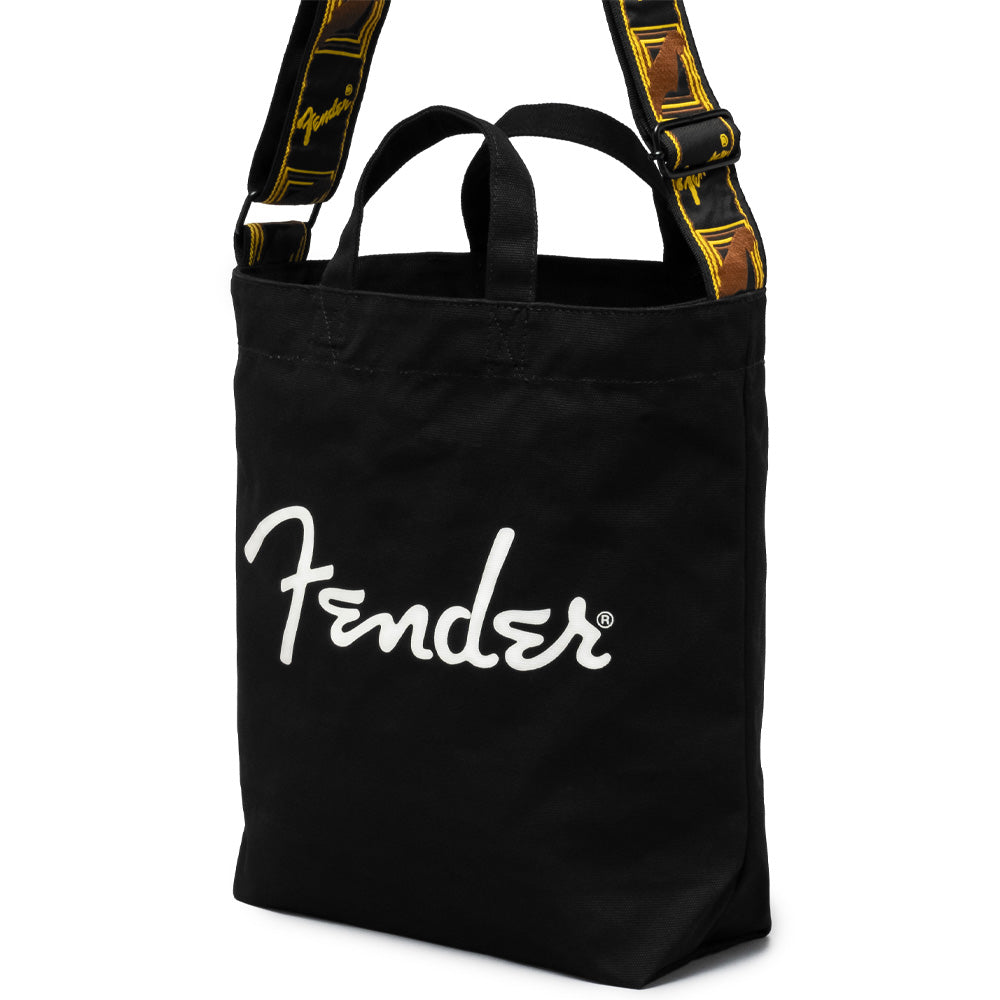 FENDER フェンダー (設立 80周年 ) - 2WAYショルダー / ブラック / ショルダーバッグ 【公式 / オフィシャル】