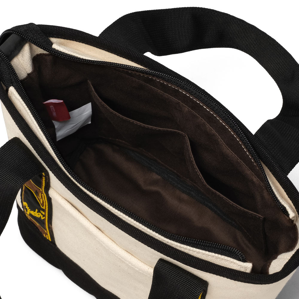 FENDER (80th Anniversary) - Mini Tote / White / Tote Bag