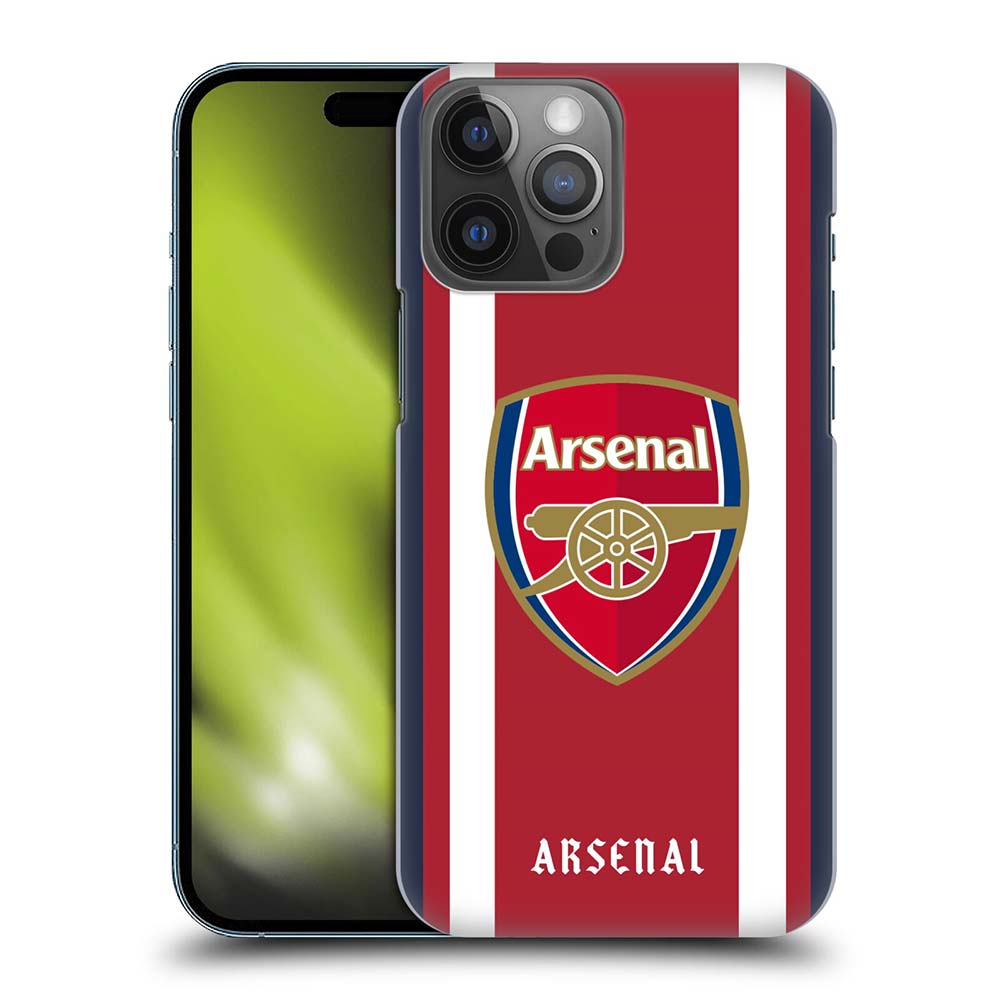 ARSENAL FC アーセナルFC - 2021/22 Crest Kit / Home ハード case / Apple iPhoneケース - PGS