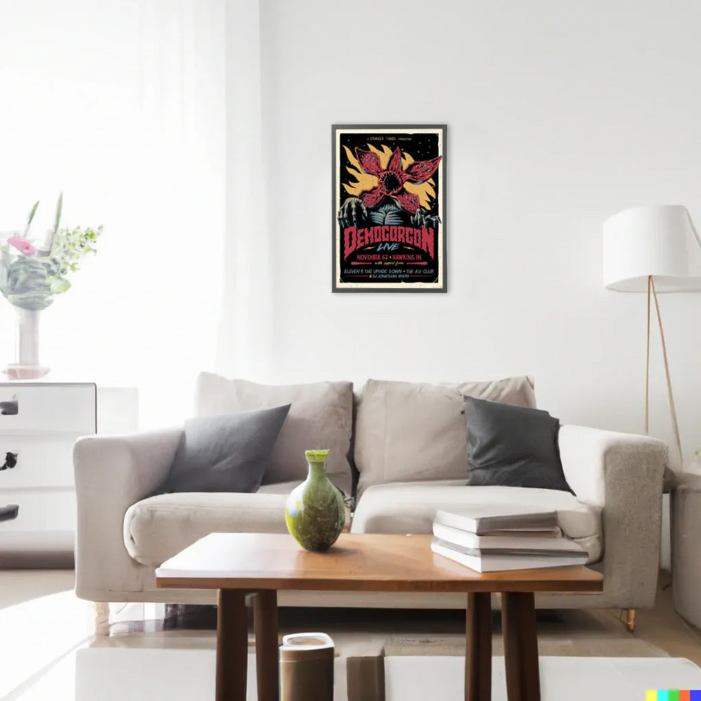 STRANGER THINGS (Season 5 to be released in 2025) - DEMOGORGON LIVE / Limited to 2000 copies worldwide / Poster