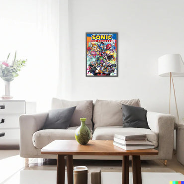 SONIC THE HEDGEHOG ソニックザヘッジホッグ - Sonic Comic Characters / ポスター 【公式 / オフィシャル】