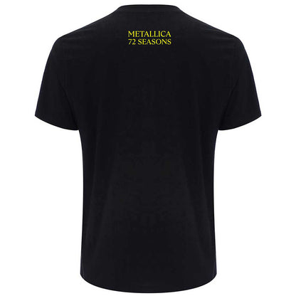 METALLICA - 72 Seasons Burnt Strobe / Back Print / T-Shirt / Men's
