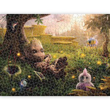 GUARDIANS OF THE GALAXY Guardians of the Galaxy - BABY GROOT / 500 Piece / Jigsaw Puzzle