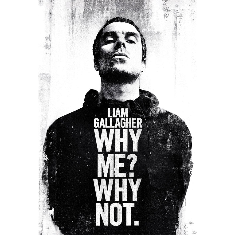 OASIS オアシス (10月 来日 記念 ) - Liam Gallagher / Why Me Why Not / ポスター 【公式 / オフィシャル】